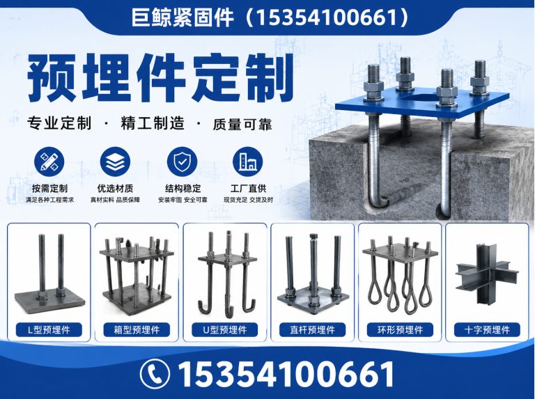 永年区高铁预埋件展示图